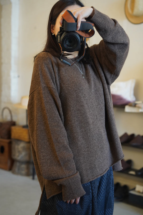 suzuki takayuki - Cashmere and Silk Knitted Pullover (LAST ONE)
