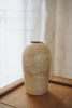 Momoko Otani - Sculpted Sgrafitto White Lotus Flower Vases (OM29)