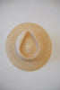 Wica Grocery - Drop shaped brim straw hat (LAST ONE)