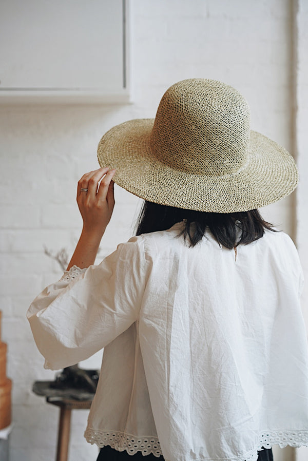 Wica Grocery - Round Top Straw Hat