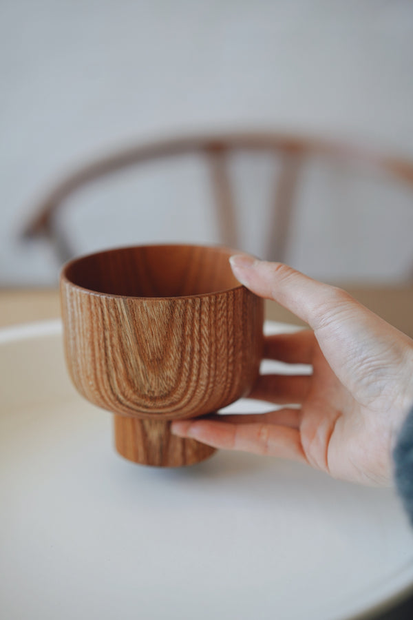 Hiroyuki Watanabe - Footed wooden bowls