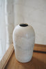 Momoko Otani - Sculpted Sgrafitto White Lotus Flower Vases (OM29)