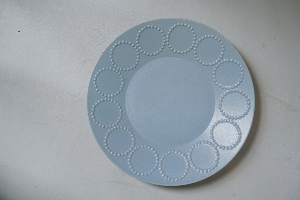 minä perhonen - Tambourine Large Round Plates