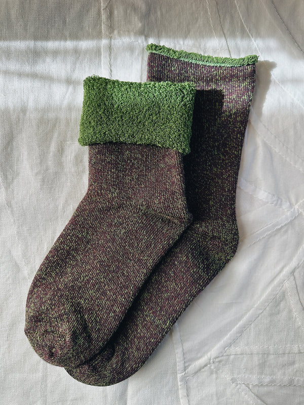 Glück und Gute - Silk & Wool Double-layered Socks