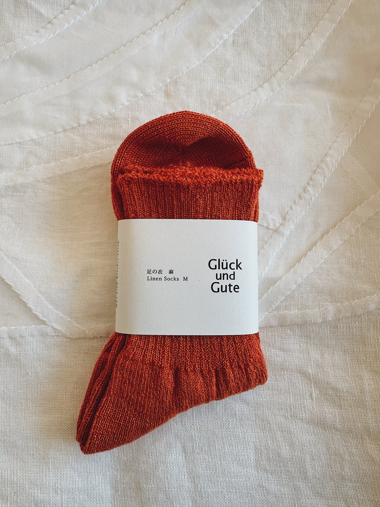 Glück und Gute - Linen socks