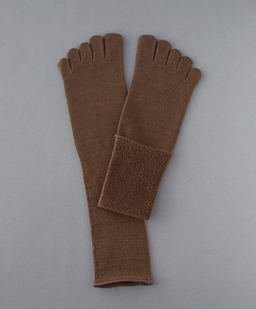 Glück und Gute - Five-toe silk & wool long socks (NEW COLOURS)