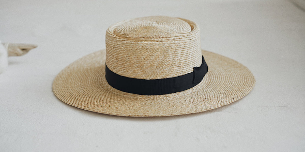 wica grocery straw hat （high crown） www.krzysztofbialy.com