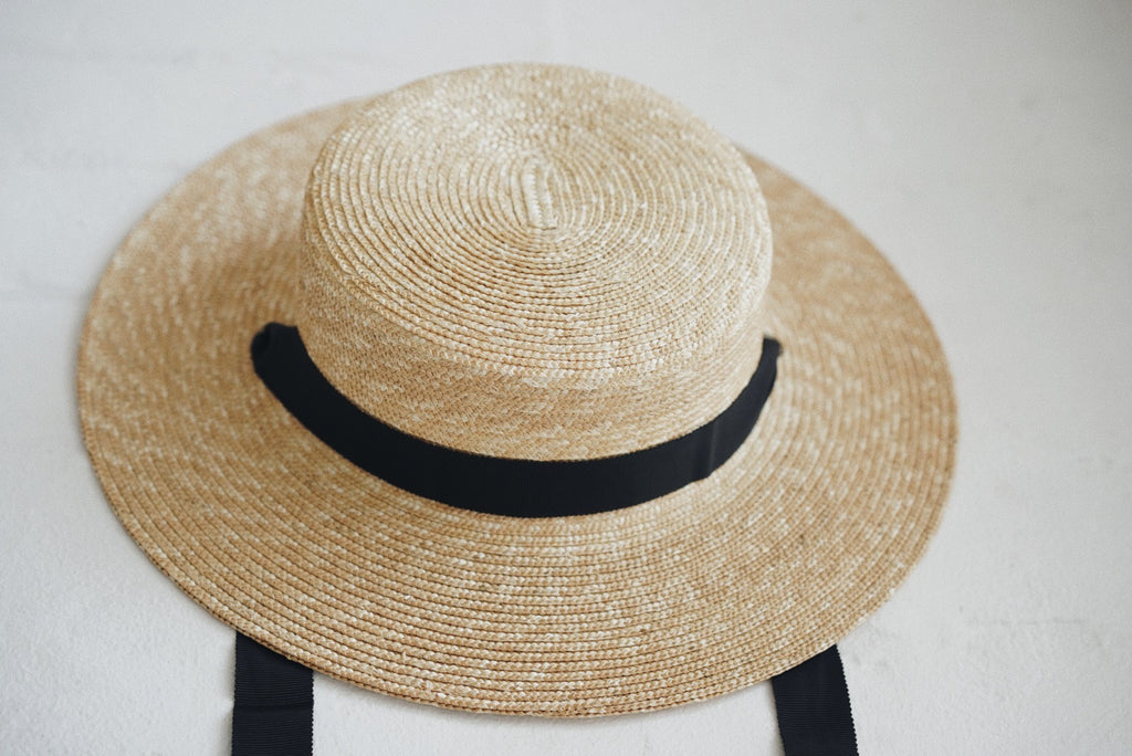 Wica Grocery - Garden Brim Straw Hat (LAST ONE) – Kurashi Japanese