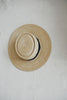 Wica Grocery - Fine Straw Hat with Black Ribbon (LAST ONE)