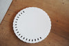 Chie Kobayashi - White Porcelain Plate (LAST ONE)
