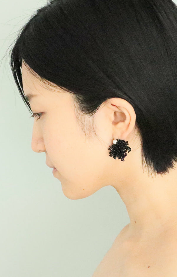 FUA Accessory - Hajimari-no-Toki Pierced Earring Black