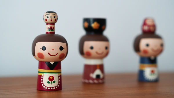 Kie Zakka - Wooden Dolls (LAST ONE)