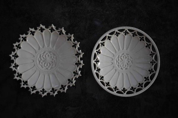 "PREORDER" Taketoshi Ito - Sculpted Flower Plates (CLOSED)