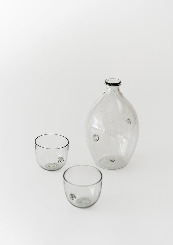 Kenichi Sasakawa - Sake Bottle with Prunts